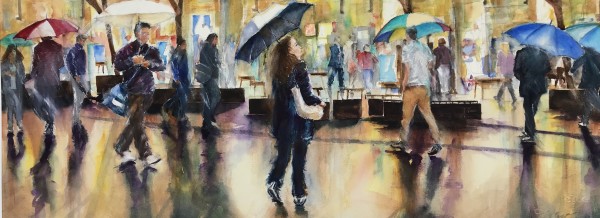 Rainy Day In Sydney by Cynthia Stewart
