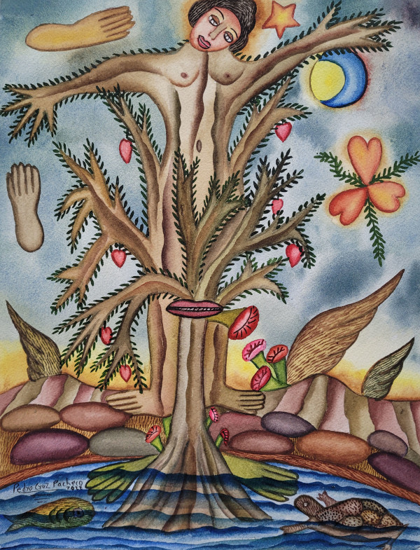 El Arbol de La Creación / Tree of Creation by Pedro Cruz Pacheco
