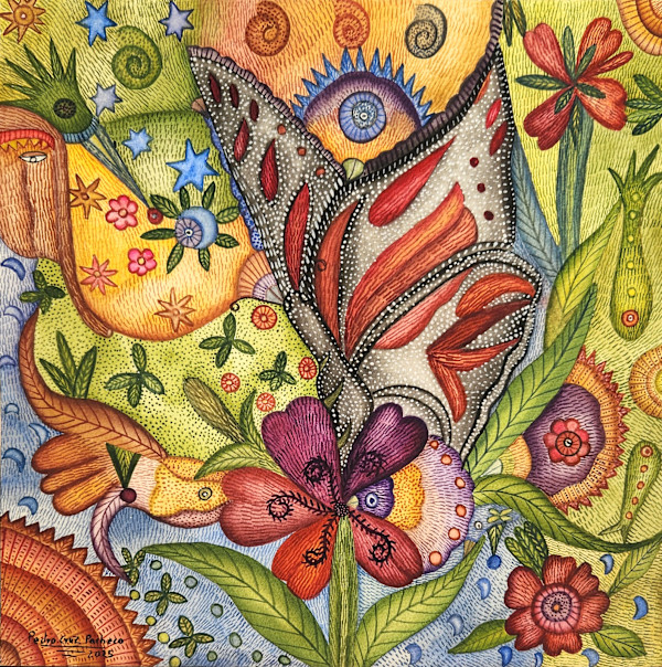 Flor Mónarca 2 / Monarch Flower 2 by Pedro Cruz Pacheco
