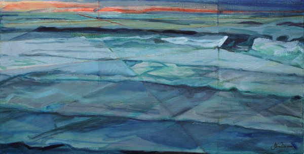 Divided Seascape by Susan Dansereau