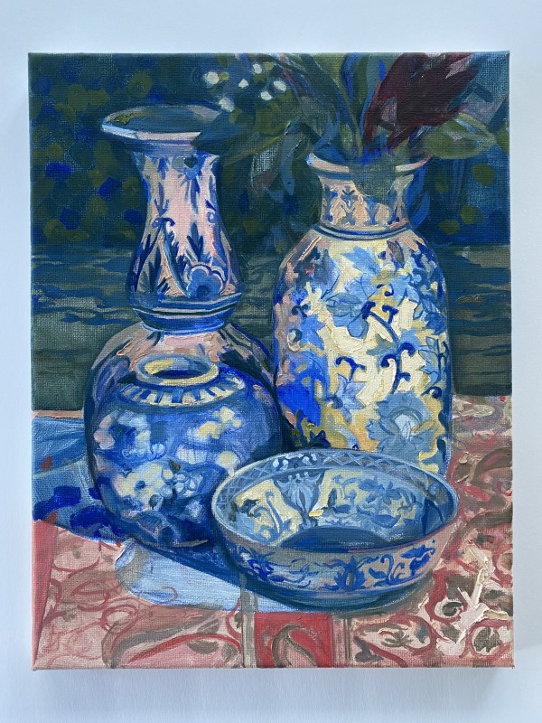Morandi with Patterns by Susan Dansereau