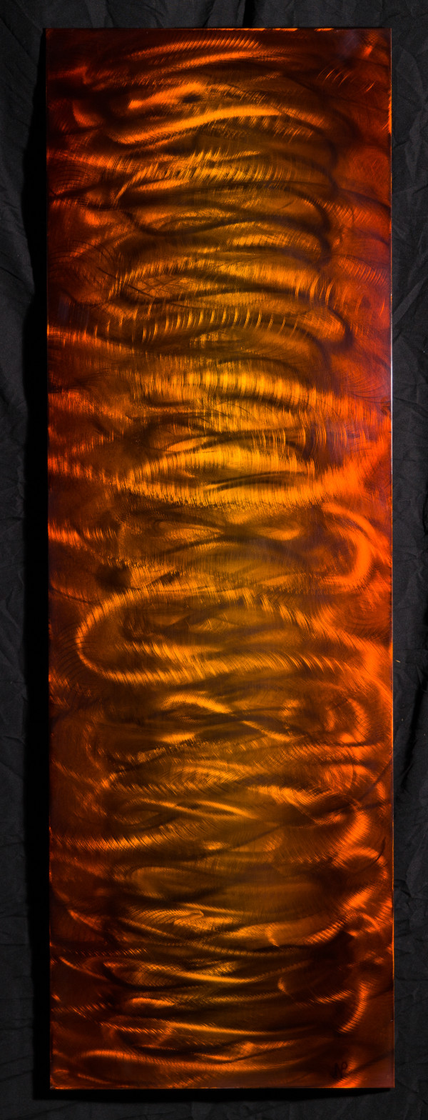 Burnt Orange Twist of Fall by James Norman Paukert