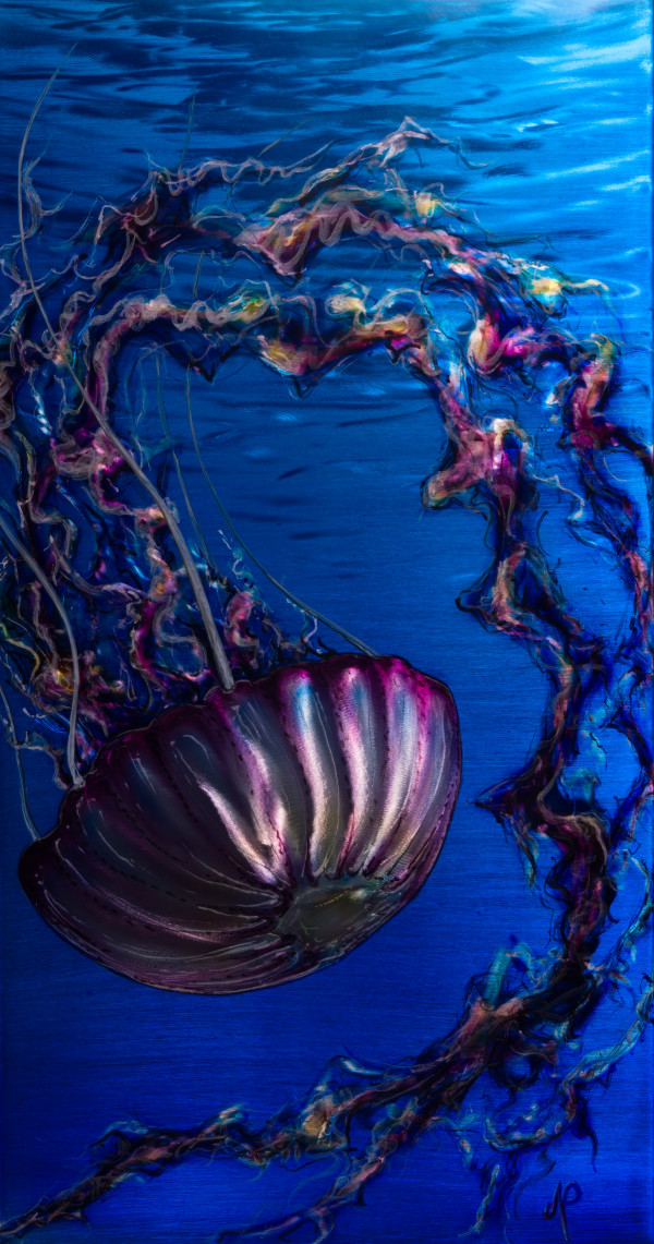 Purple Jelly Down by James Norman Paukert