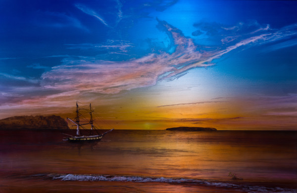 Perrys Sunset sm by James Norman Paukert