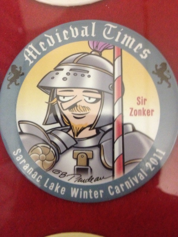 "2011 Sarnac Lake Winter Carnival" -- "Medieval Times" by Garry Trudeau