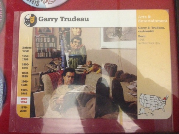 Garry Trudeau Artist Profile Card by Garry  Trudeau