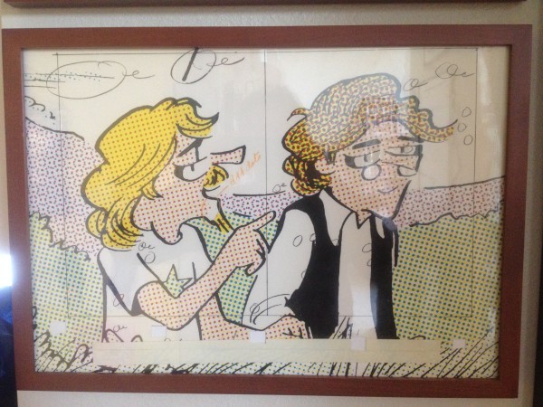"Mike and Zonker" -- Cover Proof (Color) by Garry  Trudeau