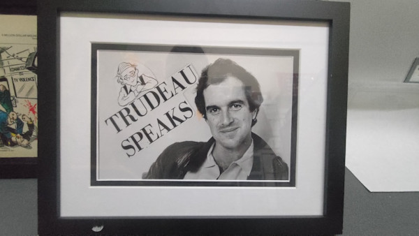 Trudeau Speaks photograph, Image 1.