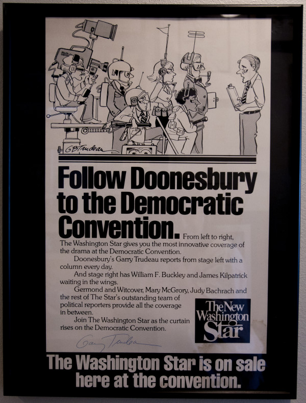 "Follow Doonesbury to the Democratic Convention" by Garry Trudeau