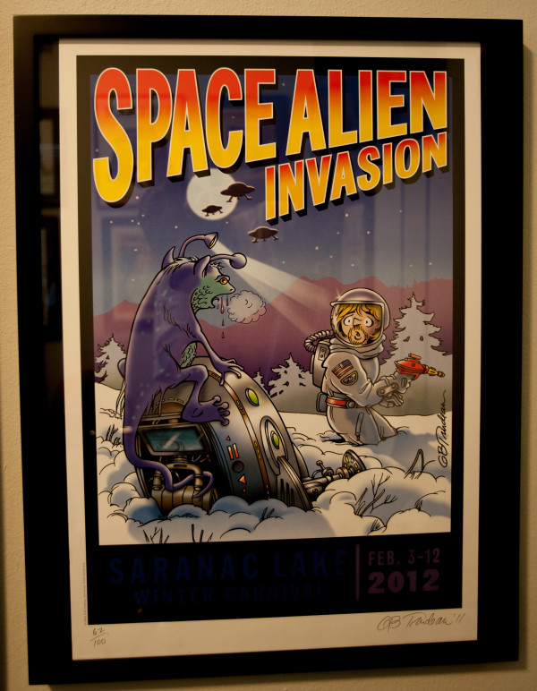 "Space Alien Invasion" 2012 Winter Carnival by Garry Trudeau