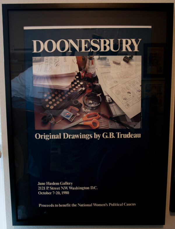 "Doonesbury: Original Drawings by G.B. Trudeau" -- Jane Haslem Gallery