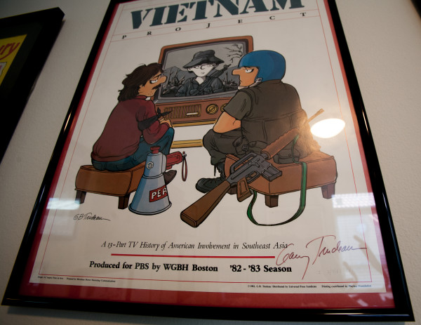 "Vietnam Project" -- Signed by Garry Trudeau