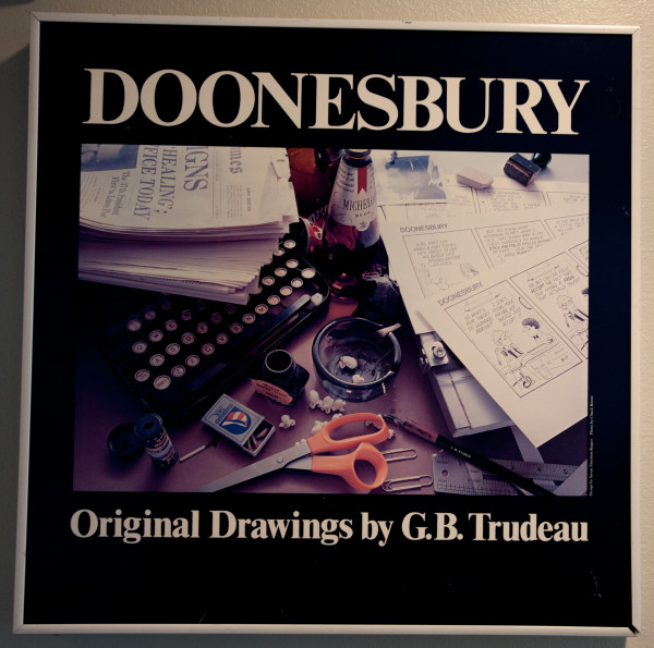 "Doonesbury: Original Drawings by G.B. Trudeau" by Garry  Trudeau