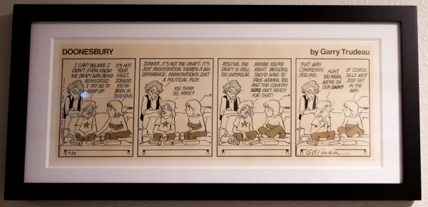 "The Draft" by Garry Trudeau