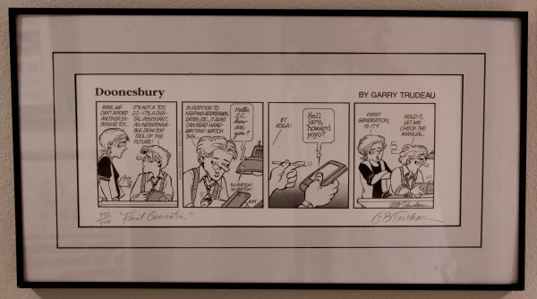 "First Generation" -- Signed by Garry Trudeau