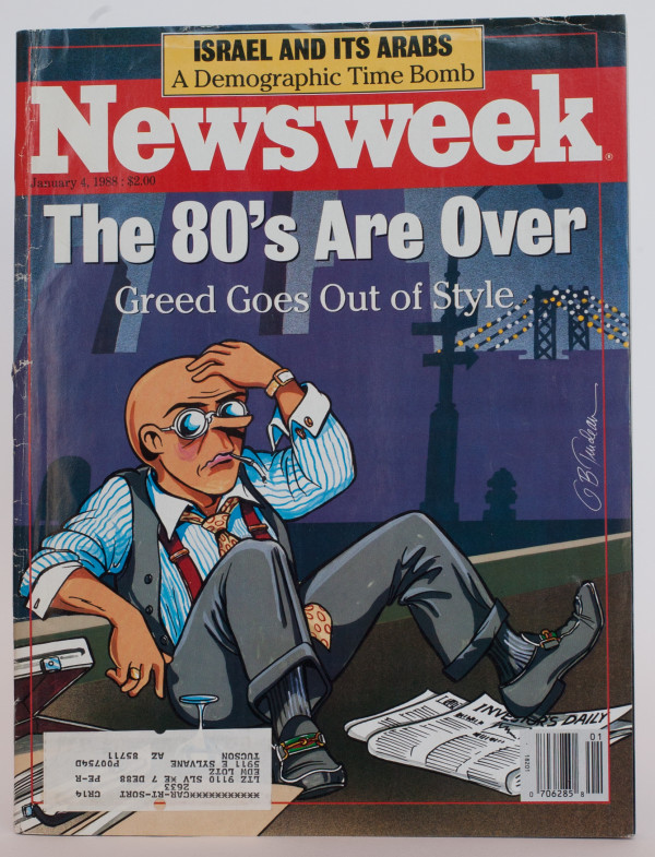 "Newsweek - The 80's Are Over" by Garry Trudeau