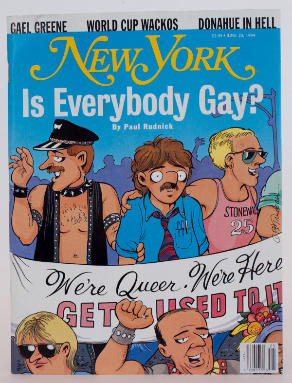 "New York - Is Everybody Gay" by Garry Trudeau