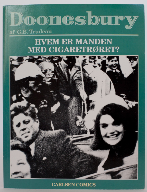 "Hvem Er Manden Med Cigaretroret?" by Garry Trudeau