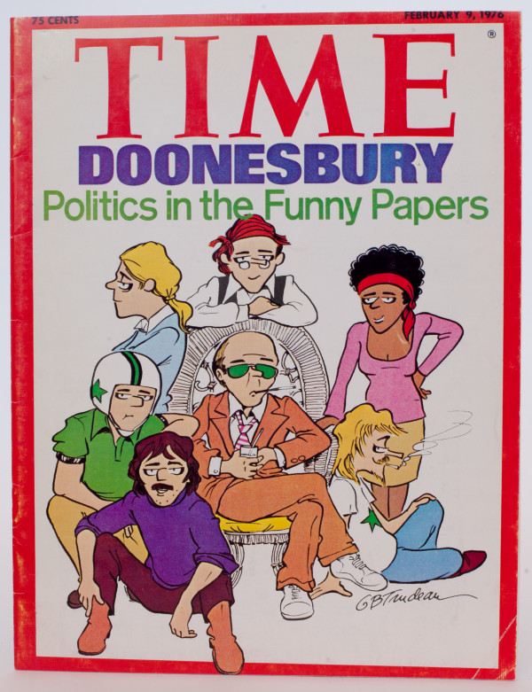 "Time Magazine - Doonesbury: Politics in the Funny Papers" by Garry Trudeau