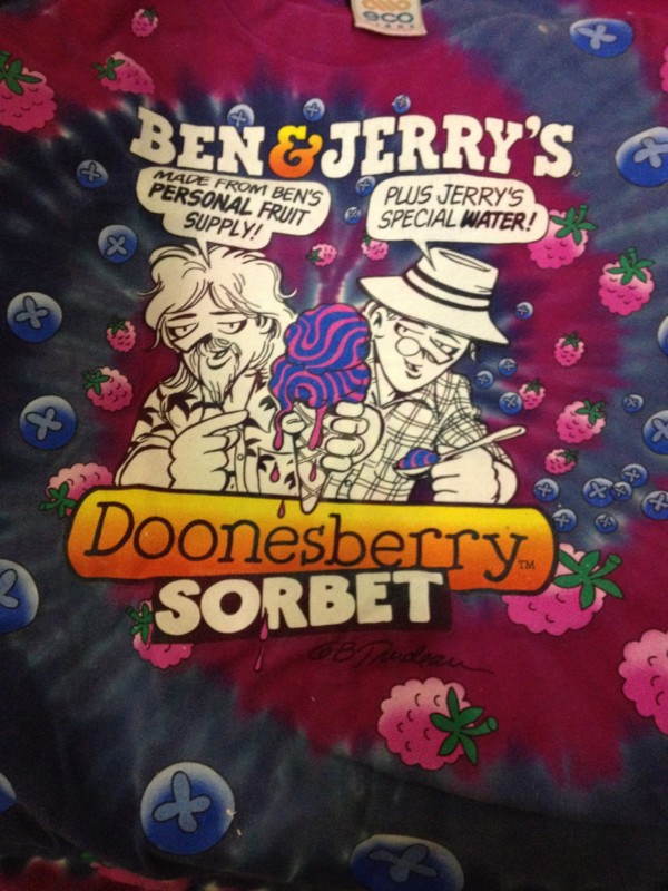 "Ben & Jerry's Doonesbury Sorbet" by Garry  Trudeau