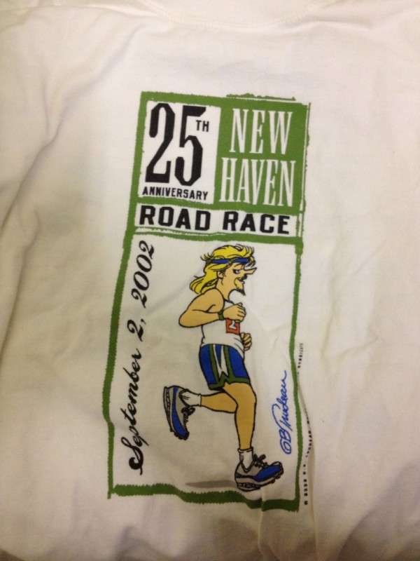 "25th Anniversary New Haven Road Race" by Garry Trudeau