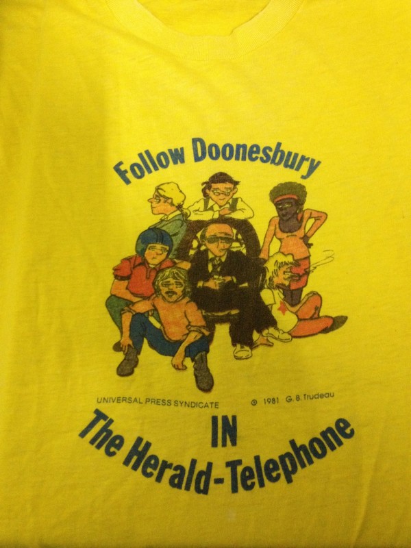"Follow Doonesbury IN The Harold-Telephone" by Garry Trudeau