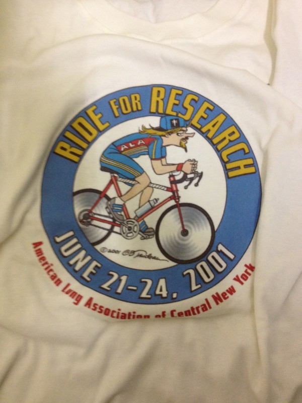 "Ride for Research" by Garry Trudeau