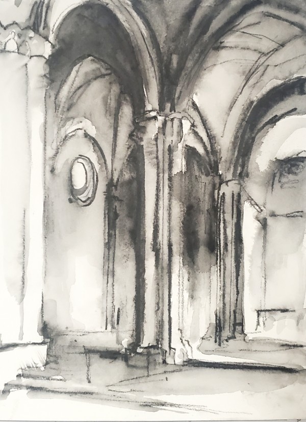 Sant' Andrea Orvieto by Michelle Arnold Paine