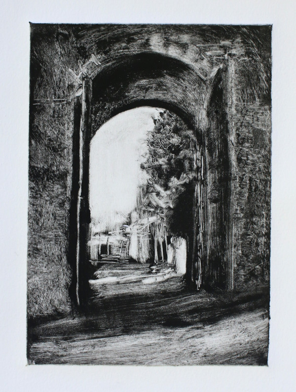 Assisi Gate Monotype by Michelle Arnold Paine