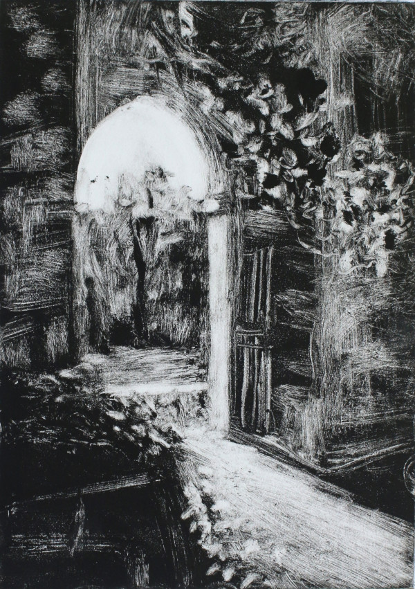 Fortress Gate Monotype by Michelle Arnold Paine