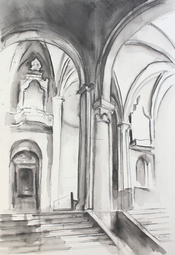 Todi Duomo II by Michelle Arnold Paine
