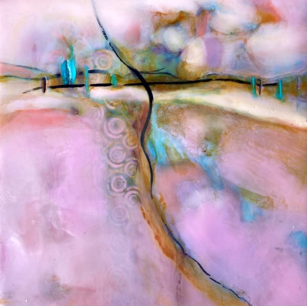 Pink Path #1 by Terri Yacovelli