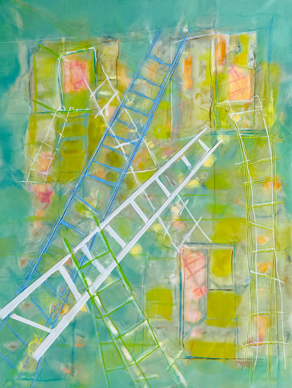 White Ladders by Terri Yacovelli