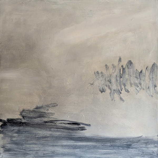 A hint of indigo I by Anniek Verholt