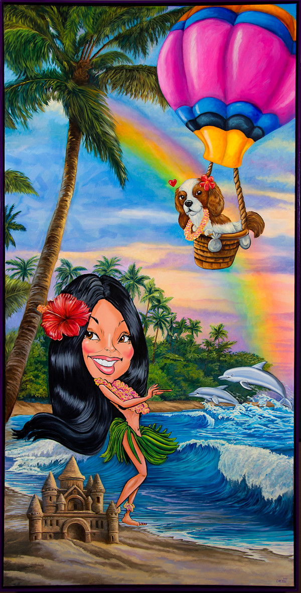 Tropical Caricature by cory Carlson