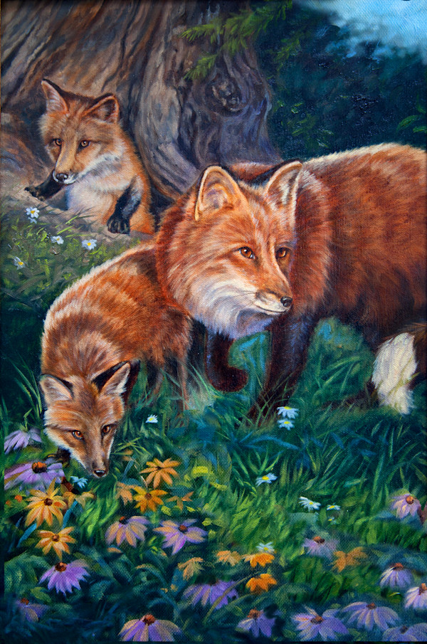 Fox Den by cory Carlson