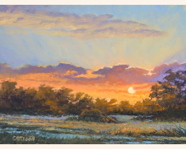 Sunset on the Plains by cory Carlson