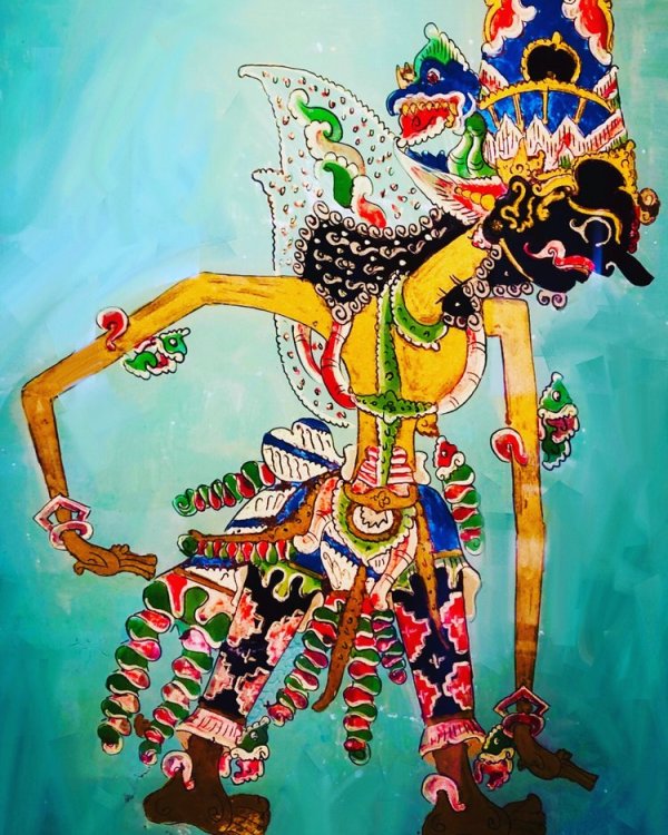 Javanese Dancer by Eric Sanders