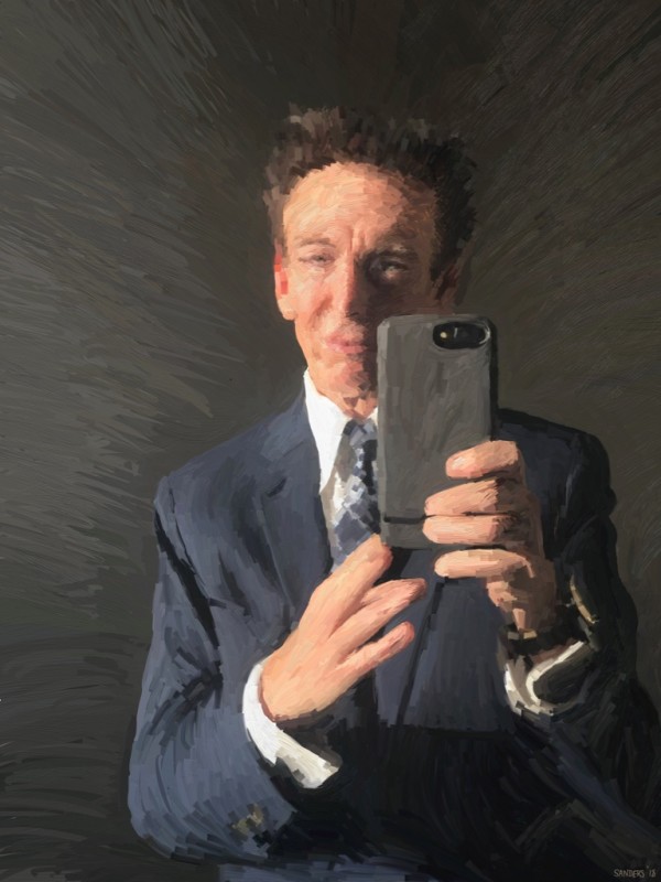 Gallagher Selfie by Eric Sanders