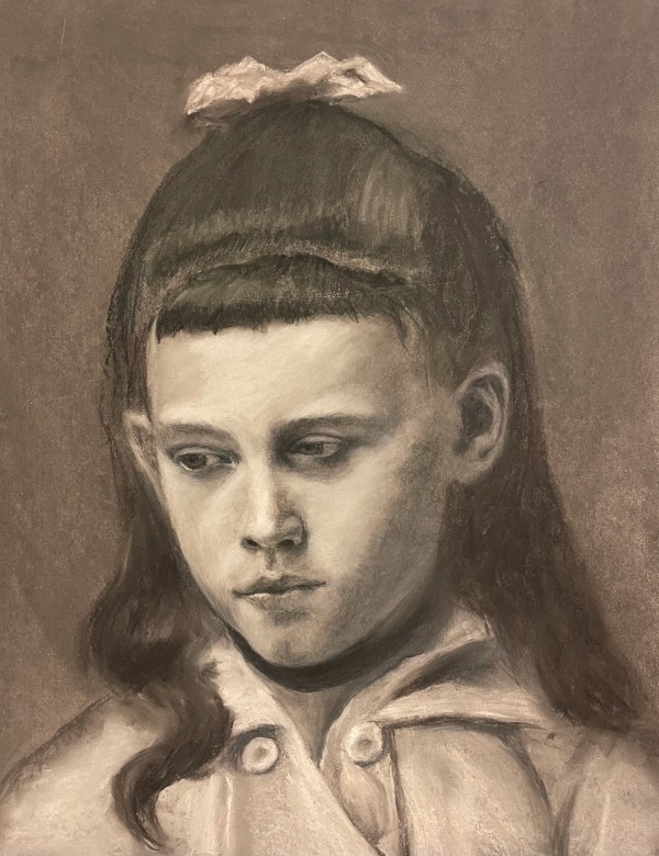 Portrait of a Young Girl by Eric Sanders