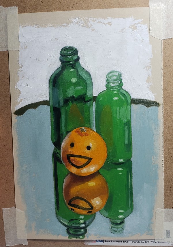 Happy Little Orange by Lydia Burris