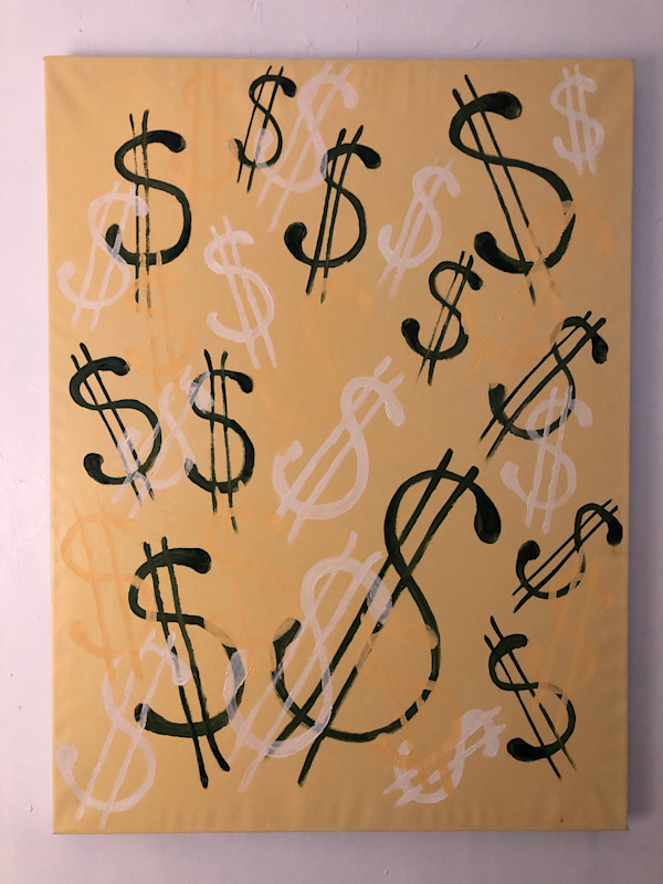 Dollar Signs 02 by Anna Marie Rockwell, Image 1.
