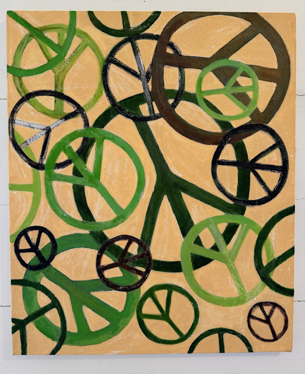 Camo-Peace Signs by Anna Marie Rockwell, Image 1.