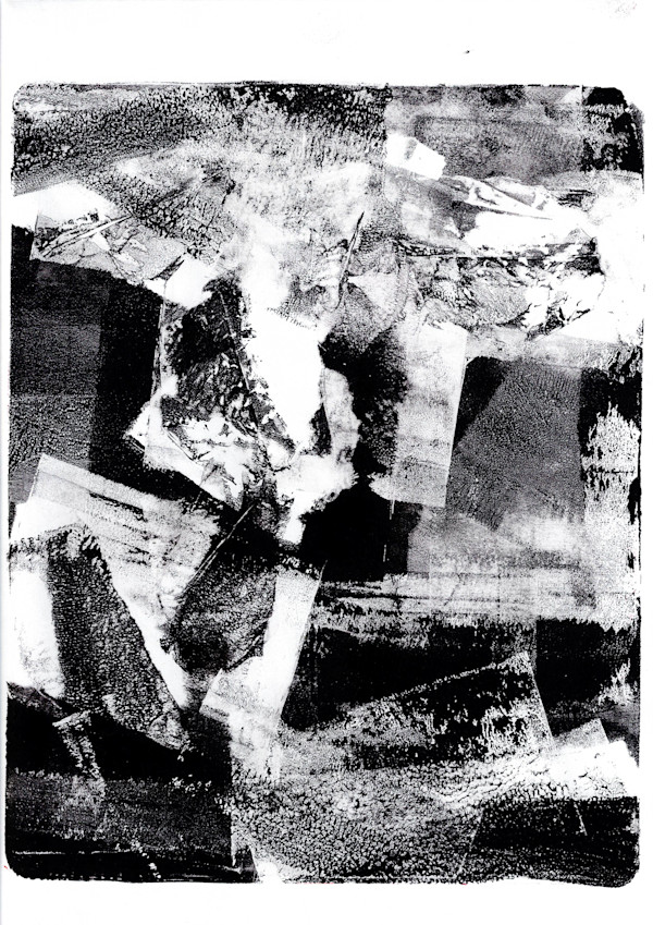 Untitled Monoprint - Edges by Anna Lyle, Image 1.