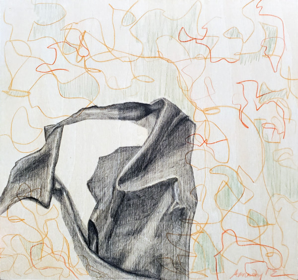 Anatomical Fabric, Scribble #5 by Anna Test