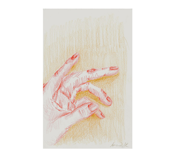 The hand, flattened by Anna