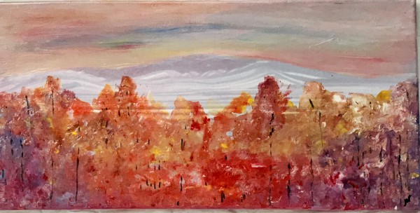 Wind River Range Autumn Trees by Margo Thomas