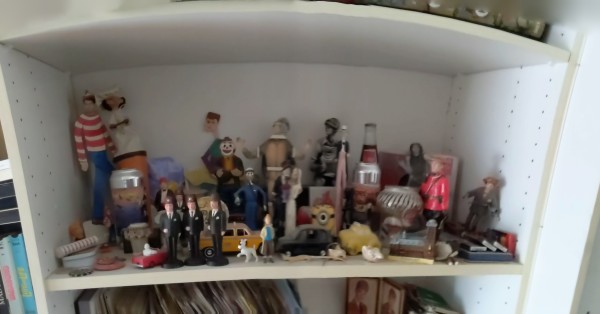 Small Statue Collection Shelf* by Andy ZZconstable