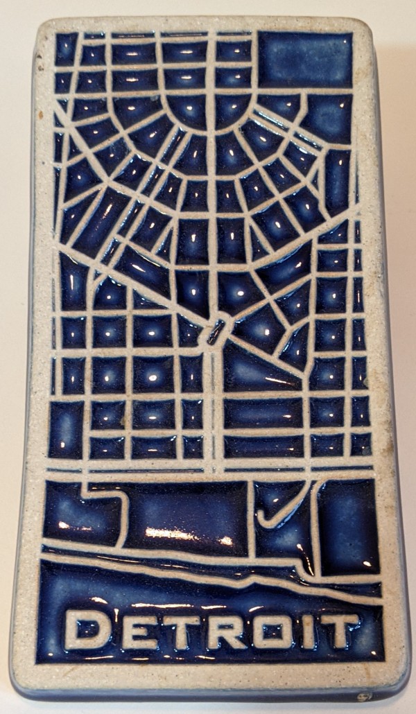 Detroit Street Grid Tile* by Andy ZZconstable