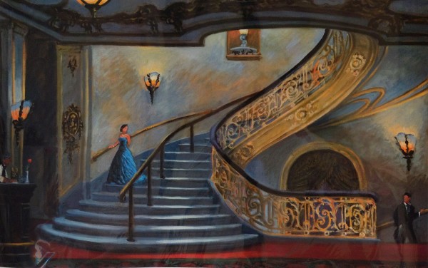 Grand Ballroom Staircase by Charles Cushing